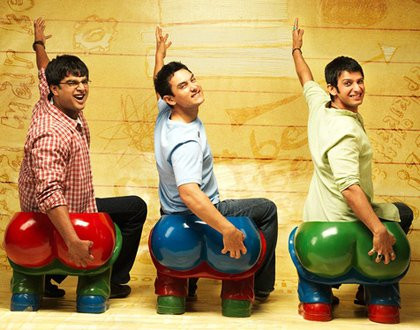 《三个傻瓜大闹宝莱坞》(3 Idiots)剧照 《三个傻瓜大闹宝莱坞》(3 Idiots)剧照