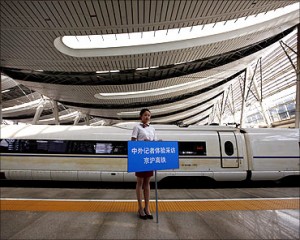 印度人看中国超级工程:中外记者体验中国京沪高铁 印度人看中国超级工程:中外记者体验中国京沪高铁