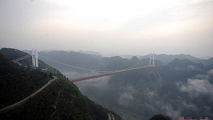 印度人眼中的中国大桥:世界最高大桥,中国湖南吉首矮寨特大悬索桥正式通车 印度人眼中的中国大桥:世界最高大桥,中国湖南吉首矮寨特大悬索桥正式通车