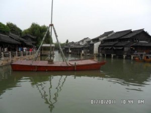 在中国工作的印度人Navneet在乌镇旅游 印度人Navneet的博客:乌镇旅游