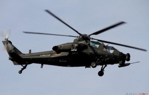 武直十直升机 z-10武装直升机