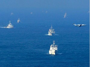 多艘中国船只进入钓鱼岛海域 多艘中国船只进入钓鱼岛海域