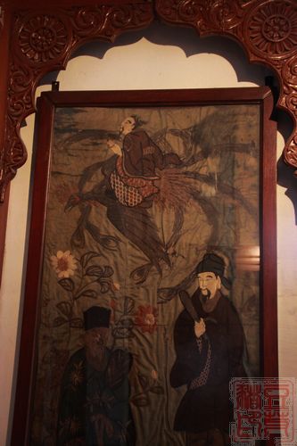 这幅画,是古代中国赠送的