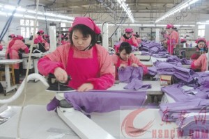 朝鲜女工