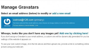 Gravatar全球通用头像注册教程