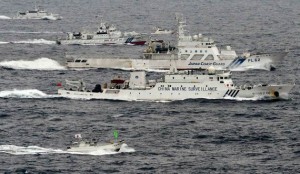 中国8艘海监船进钓鱼岛海域维权 中国8艘海监船进钓鱼岛海域维权